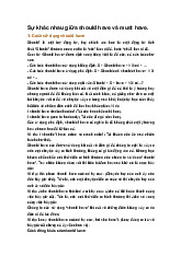 Sự khác nhau giữa should have và must have.