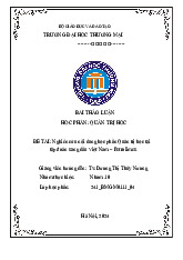 Nghiên cứu nội dung học phần Quản trị học tại tập đoàn xăng dầu Việt Nam – Petrolimex | Bài thảo luận quản trị học