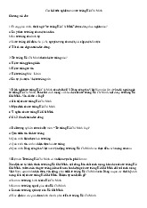 Đề cương môn Tư tưởng Hồ chí minh - Trường Đại học lao động -  xã hội