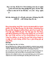 Nhận xét về Điều kiện Môi trường khu công nghiệp Sóng Thần 1 tại Việt Nam | Môn Con người & Môi trường - Đại học Sư phạm Kỹ thuật Thành phố Hồ Chí Minh