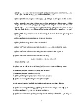 Ôn tập Câu hỏi toán học nâng cao - Môn Toán | Toán Rời Rạc | Trường Đại học Khoa học Tự nhiên, Đại học Quốc gia Hà Nội