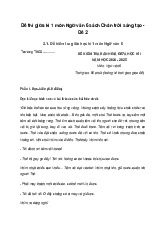 Đề thi giữa kì 1 môn Ngữ văn 6 sách Chân trời sáng tạo - Đề 2