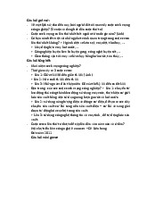 Câu hỏi trắc nghiệm về các cuộc cách mạng công nghiệp môn Kinh tế chính trị | Trường đại học Mở Hà Nội