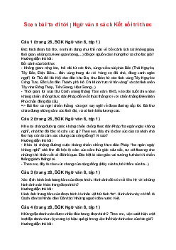 Soạn bài Ta đi tới | Ngữ văn 8 sách Kết nối tri thức