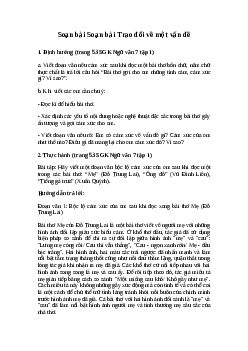 Soạn bài Trao đổi về một vấn đề | Ngữ văn 7 sách Cánh diều