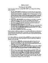 Bài thực hành 2 môn Xây dựng mô hình dữ liệu | Trường đại học kinh doanh và công nghệ Hà Nội