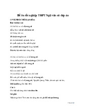 Đề thi thử THPT Quốc gia 2025 môn Ngữ văn - Đề 7