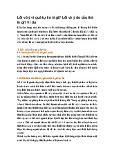 Lỗi vô ý vì quá tự tin là gì? Lỗi vô ý do cẩu thả là gì? Ví dụ