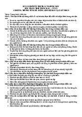 Bộ câu hỏi ôn thi trắc nghiệm máy môn Triết học Mác – Lênin | Trường Đại học Kinh doanh và Công nghệ Hà Nội