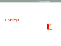 Bài tập tổng hợp và đáp án OOP| Môn Lập trình hướng đối tượng| Trường Đại học Bách Khoa Hà Nội