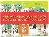 Giáo án điện tử Âm nhạc 8 Kết nối tri thức Chủ đề 1 Tiết 2: LÝ THUYẾT – ĐỌC NHẠC