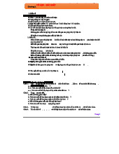 Tổng hợp lý thuyết và bài tập về Biến cố và Xác suất - Môn Xác suất TH101