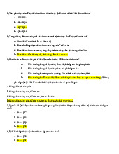 230 câu hỏi trắc nghiệm LSĐ/ Trường đại học Nguyễn Tất Thành