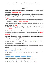 Tổng hợp ôn tập môn Tư tưởng Hồ Chí Minh | Đại học Công nghiệp Thực phẩm Thành phố Hồ Chí Minh