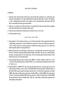 Bài tập vận dụng đề và hướng dẫn  | Đại học sư phạm Hà nội