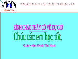 Giáo án điện tử Hoạt động trải nghiệm 5 Chủ đề 2 Cánh diều: Chân dung cảm xúc của tôi