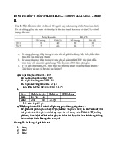 Bài tập chương 11,12 môn kinh tế vĩ mô | Đại học Kinh tế Thành phố Hồ Chí Minh