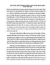 Quyền con người trong hiến pháp 2013 | Đại học Nội Vụ Hà Nội