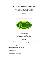 Phân tích chiến lược Marketing của Samsung | Tiểu luận môn Marketing căn bản  | Trường Đại học Kinh doanh và Công nghệ Hà Nội