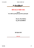 Tiểu luận: So sánh triết học phương Đông và triết học phương Tây  - Triết học Mác Lênin (SSH1111) | Trường Đại học Bách khoa Hà Nội