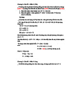 Công thức Hàm Cầu và Cung: Chương 2 – Chủ đề 1 (Cung và Cầu)