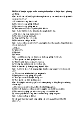 Đề cương địa lý 12 cuối kì 1