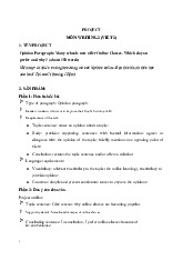 WRITING 2 (VIẾT 2) | Đại học Kinh tế Kỹ thuật Công nghiệp