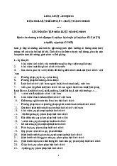 Câu hỏi ôn tập môn Luật hành chính | Trường Đại học Luật, Đại học Quốc gia Hà Nội