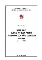 Giáo trình Môn Giáo dục quốc phòng an ninh | Đại học Sư phạm Hà Nội 2