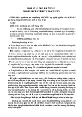 Một số chủ đề ôn tập Môn Kinh tế chính trị | Trường đại học Mở Hà Nội