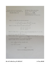 Đề thi cuối kỳ học phần Giải tích năm 2024 - 2025 | Trường Đại học Công nghệ Thông tin, Đại học Quốc gia Thành phố Hồ Chí Minh