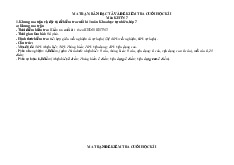 Đề thi học kỳ 1 môn Khoa học tự nhiên lớp 7 năm học 2024 - 2025 - Đề số 3 | Bộ sách Chân trời sáng tạo