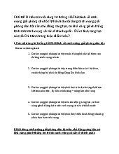 Bài thuyết trình về Tư tưởng Hồ Chí Minh về Cách mạng giải phóng dân tộc môn Tư tưởng Hồ Chí Minh | Trường đại học Mở Hà Nội