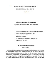 Báo cáo thực tập tốt nghiệp tại công ty TNHH Marine sky logistics | Đại học Công Nghiệp TPHCM
