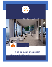 Từ Vựng Tiếng Anh Chuyên Ngành Khách Sạn | Đại học Quy Nhơn