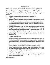 Tổng quan và Thảo luận Môn Tư pháp quốc tế | Trường Đại học Luật Hà Nội