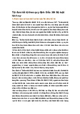 Tội đưa hối lộ theo quy định Điều 364 Bộ luật hình sự