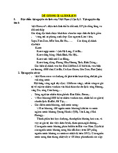 Đề Cương Địa Lý Du Lịch: Tài Nguyên Du Lịch Việt Nam (Câu 1). Môn Tổng quan du lịch | Đại học Trường Đại học Phenika.