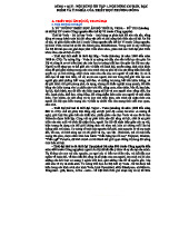 ÔN TẬP TRIẾT HỌC PHƯƠNG ĐÔNG (DŨNG+QUÝ+VY) - NỘI DUNG CƠ BẢN