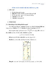 BT tính dòng nhiệt trong buồng lạnh| Thiết kế hệ thống lạnh và điều hòa không khí| Trường Đại học Bách Khoa Hà Nội