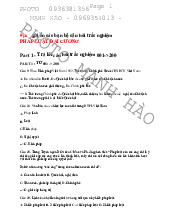 Đề cương trắc nghiệm ôn tập môn Pháp luật đại cương  | Học viện Nông nghiệp Việt Nam