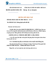 Hướng Dẫn Học Tập  môn Kinh tế chính trị | Trường đại học Mở Hà Nội