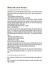 59 bài Toán có lời văn lớp 1