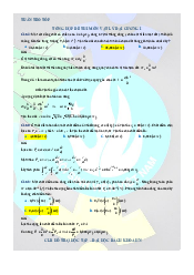 Giải chi tiết file tổng hợp đề thi môn Vật lý đại cương I | Đại học Bách Khoa Hà Nội