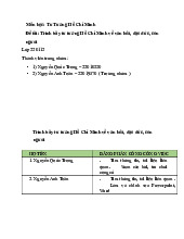 Tư Tưởng Hồ Chí Minh Về Văn Hóa và Đạo Đức | Môn Tư tưởng Hồ Chí Minh - Đại học Gia Định