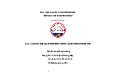 Báo cáo tổng kết quá trình thực hiện sản phẩm truyền thông | Báo cáo Lý thuyết truyền thông
