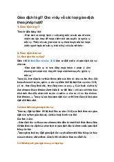 Giao dịch là gì? Cho ví dụ về các loại giao dịch theo pháp luật?