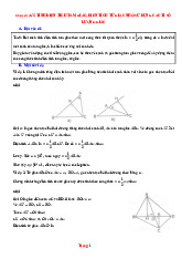 Phương Pháp Tính Diện Tích Tam Giác Tứ Giác Toán 9