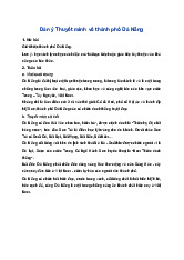 Thuyết minh về thành phố Đà Nẵng | Bài văn mẫu lớp 8