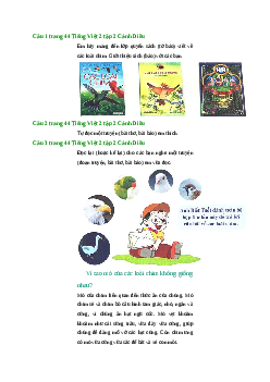 Giải SGK môn Tiếng việt 2 - Bài 23: Đọc sách báo viết về các loài chim(3) | Cánh Diều